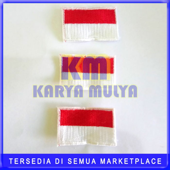 Jual Bed Bendera Indonesia - Bordir Badge Patch Bendera Indonesia ...