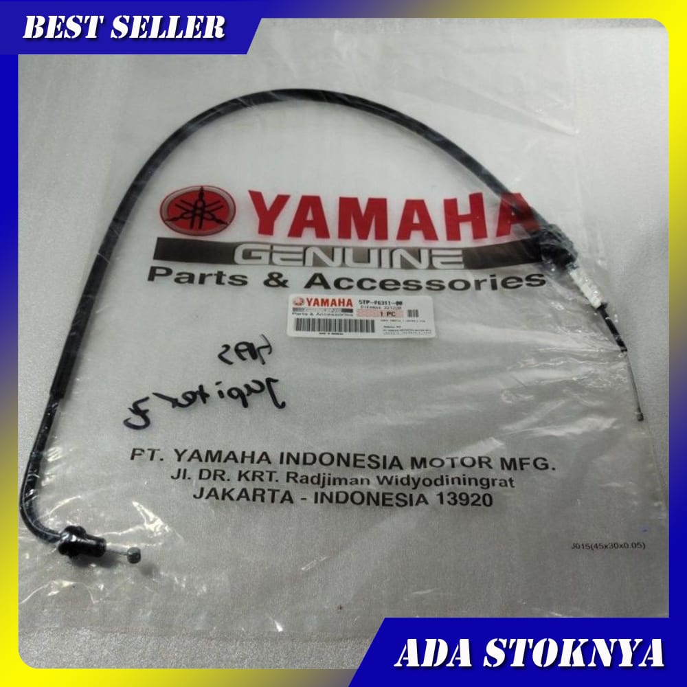 Jual Kabel gas throttle cable Yamaha Jupiter Z 110CC 5TPF631100 Original Asli Shopee Indonesia
