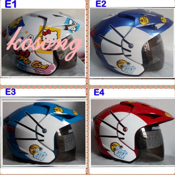 Jual HELM WANITA CANTIK SNI MERK TAKIRA KOKOH RINGAN Helm Half Face
