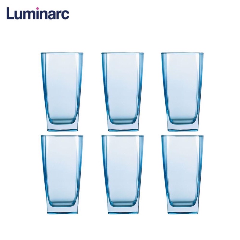 Jual Luminarc Gelas Tumbler High Ball Tinggi Sterling Icy Ice Blue Biru ...