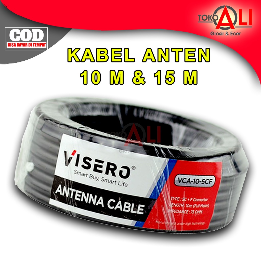 Jual Kabel Anten Tv Visero Meter Dan Meter Shopee Indonesia