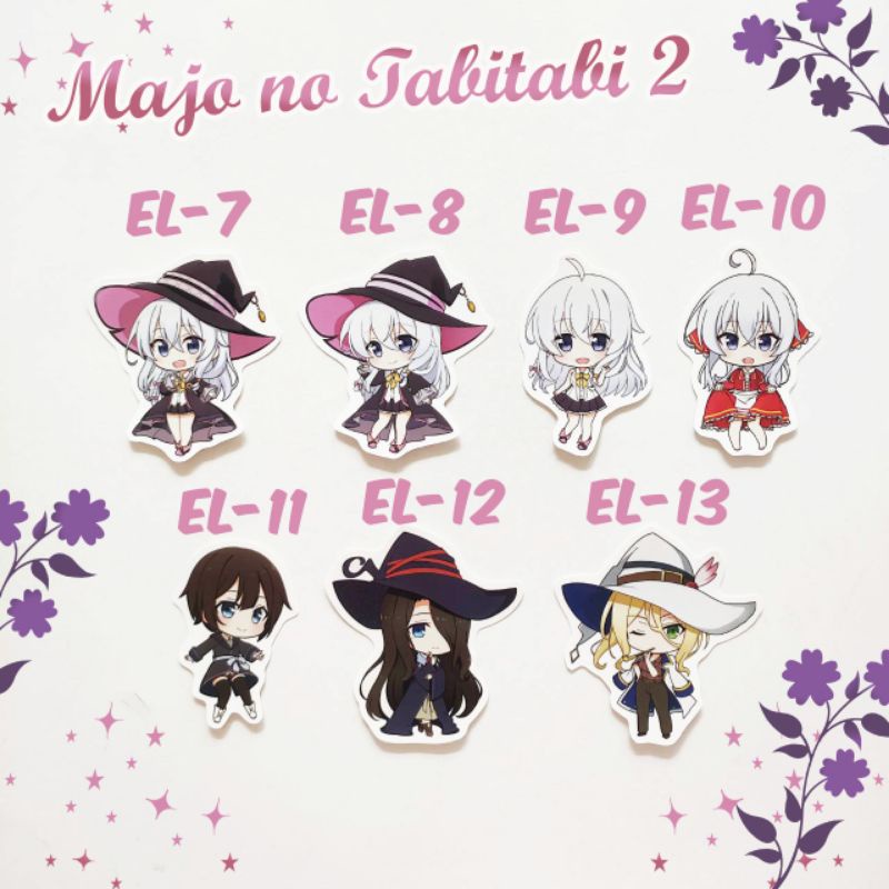 Jual Sticker Anime Majo no Tabitabi 2 Wandering Witch The Journey of ...