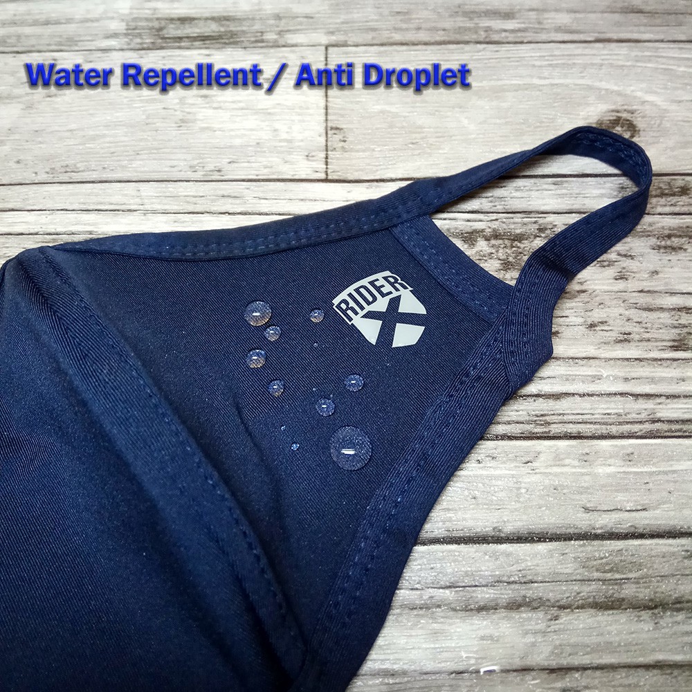 Jual RIDER Masker Kain 3 Ply AntiVirus Anti Bacteria Ukuran M, L, Big ...