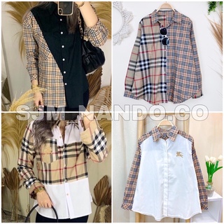 kemeja burberry original