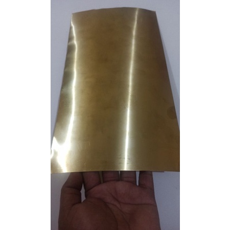 Jual Plat kuningan ketebalan 0,5 mm | Shopee Indonesia