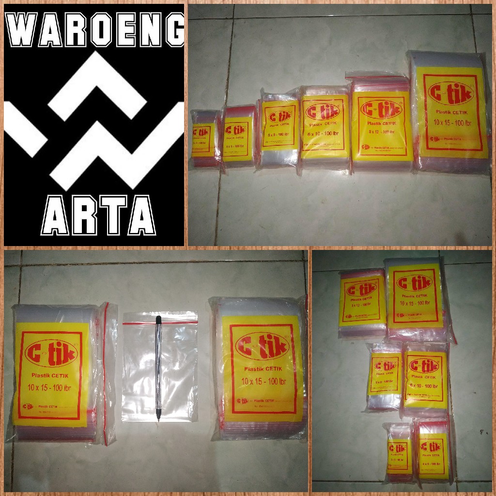 Jual Plastik Klip Ctik Isi 100 Lembar Shopee Indonesia