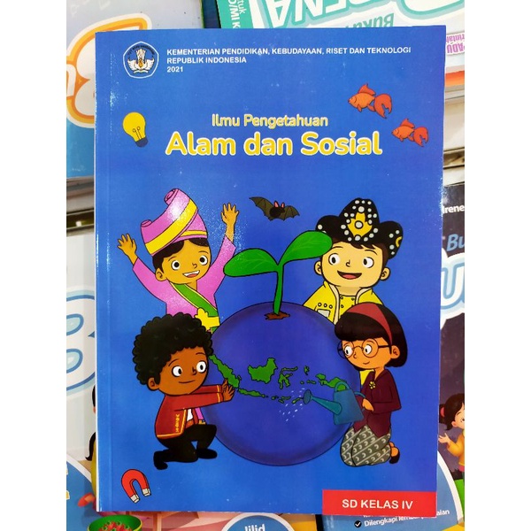 Jual Buku Pelajaran : Ilmu Pengetahuan Alam Dan Sosial Untuk Kelas 4 SD ...