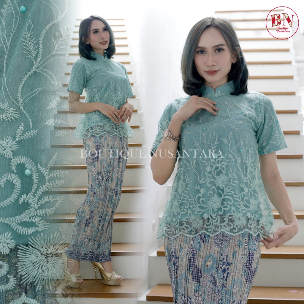 Jual HARGA PROMO Baju Kebaya Stelan Kebaya Modern 2022 Kebaya Kondangan ...