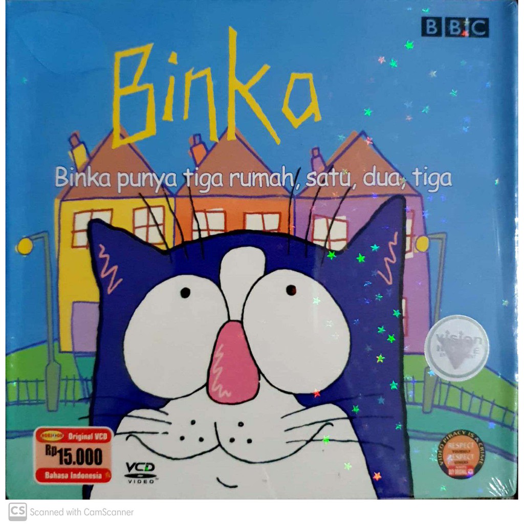Jual Binka: Binka Punya Tiga Rumah | VCD Original | Shopee Indonesia