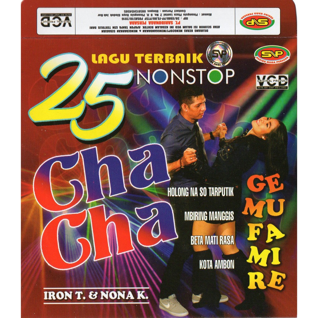 Jual Kaset VCD Original Nonstop Cha Cha Gemu Fa Mire Shopee