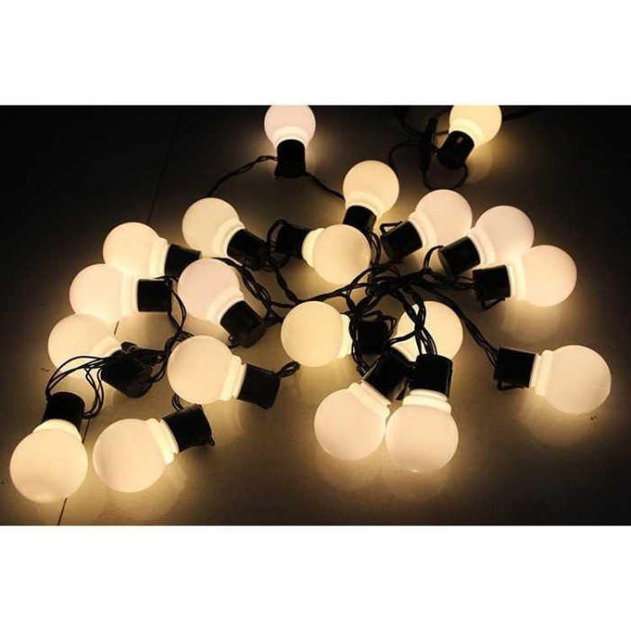 Jual Lampu Hias Dekorasi Bentuk Bola Globe String Light 20 LED 5 Meter ...