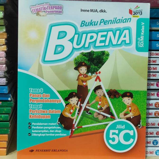 Jual Buku Bupena SD Kelas 5 a,b,c,d Kurikulum 2013 (ORIGINAL) | Shopee ...