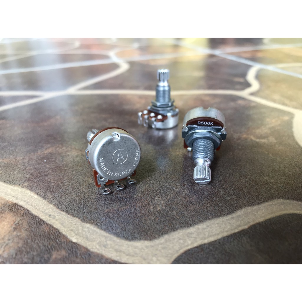 Jual Original Potensio Alpha D500k Made In Korea Gitar Elektrik Potentiometer 500 K Volume Tone