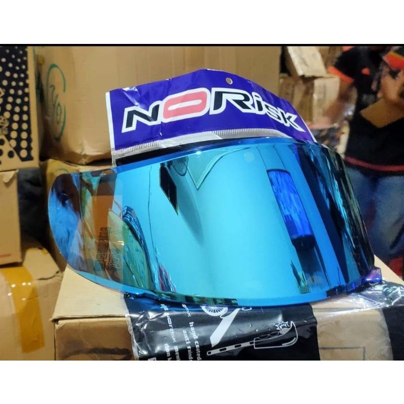 Kyt vendetta 2 flat visor store iridium blue