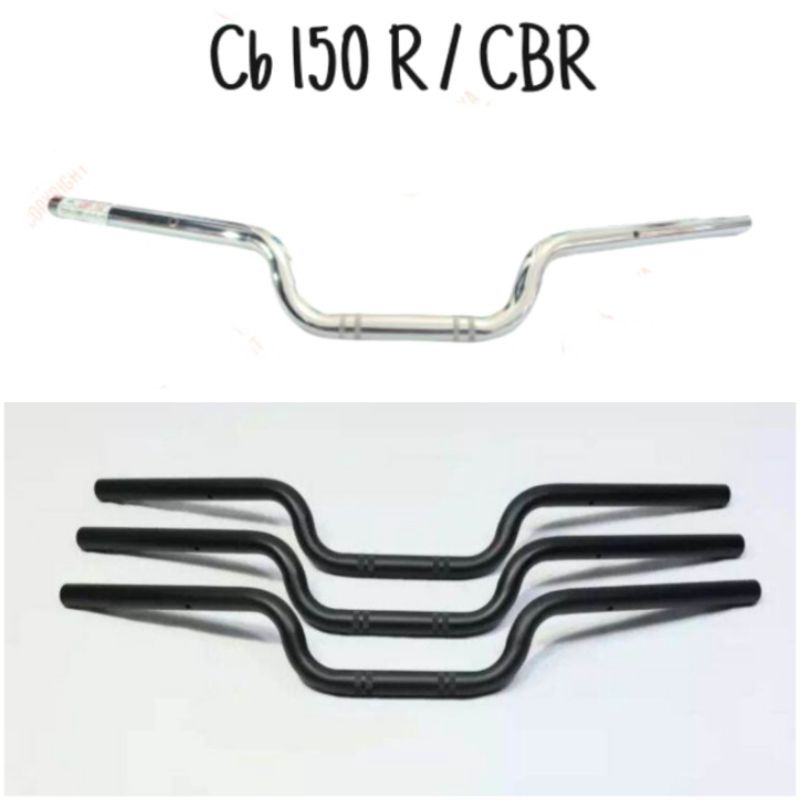 Jual Stang Setang Motor Honda Cb R Cbr Crome Hitam Repro Stang Stir New Cb R Old Cbr