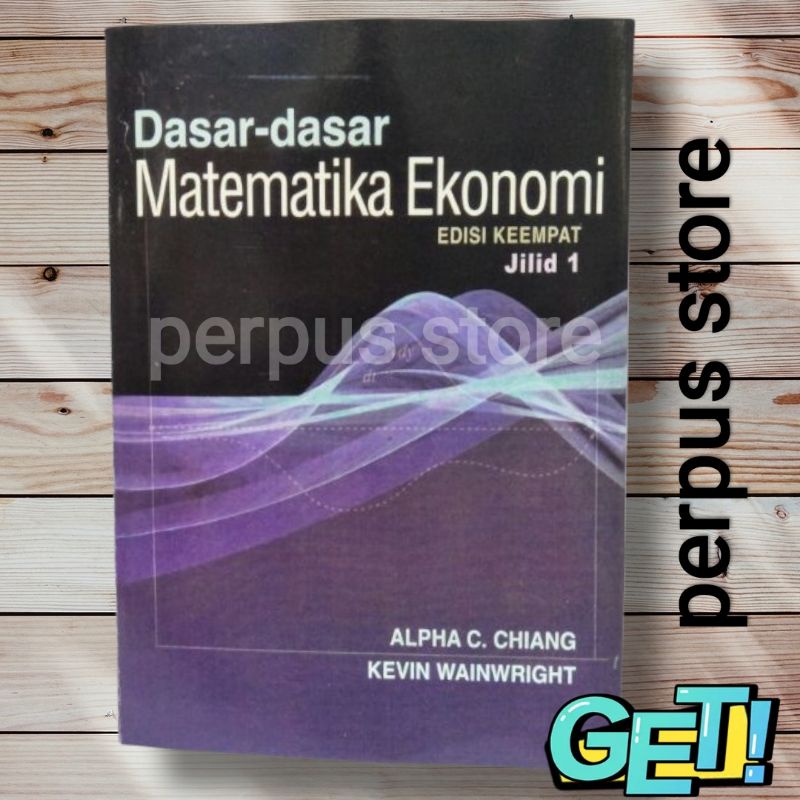 Jual Dasar Dasar Matematika Ekonomi Jilid 1 | Shopee Indonesia