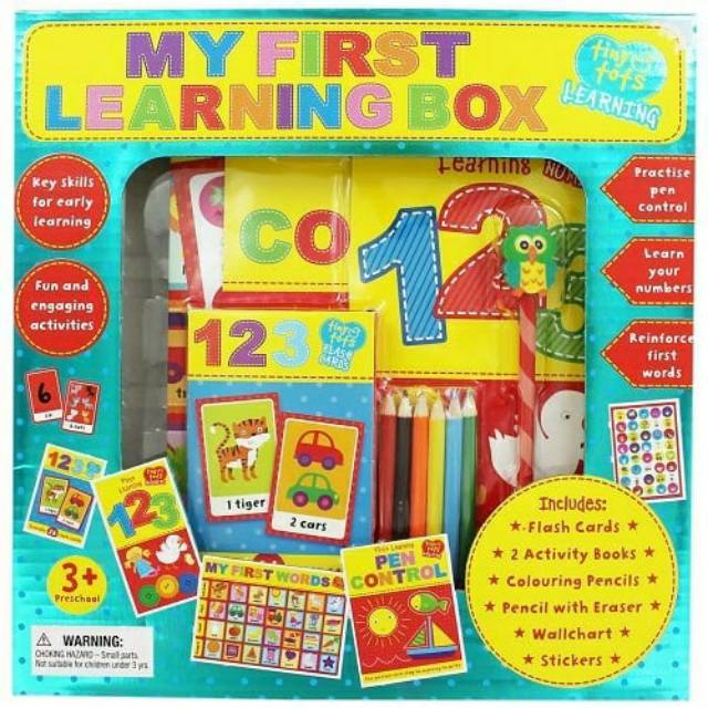 Jual Tiny Tots - My First Learning Box | Shopee Indonesia