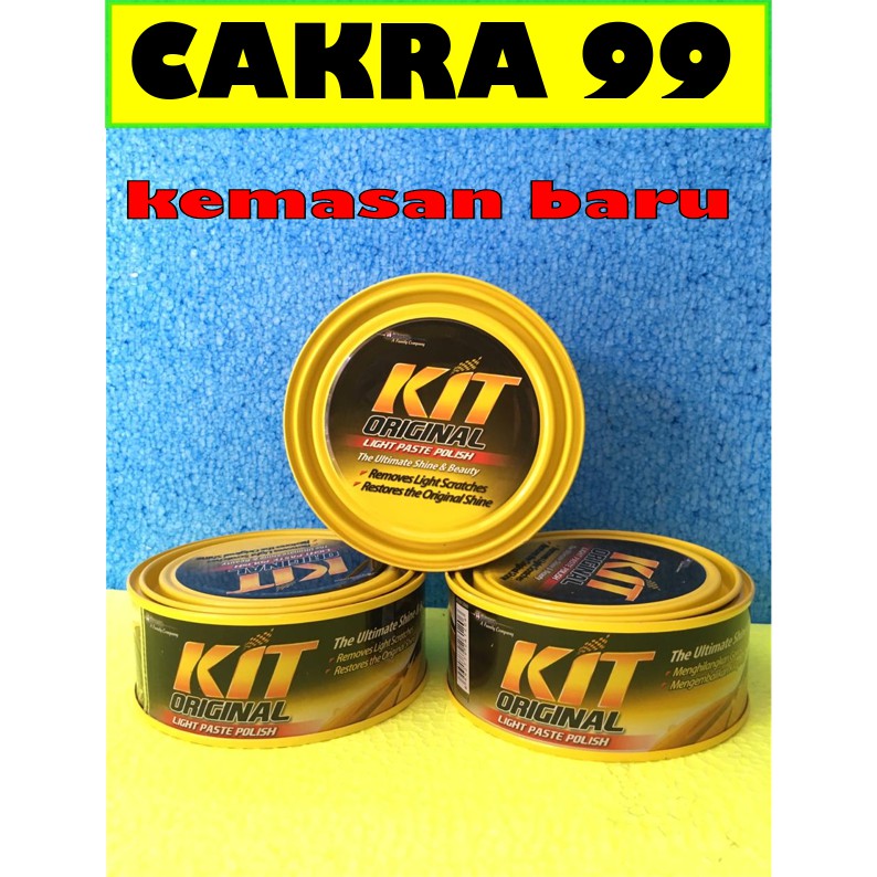 Jual KIT Poles Paste Wax Original Kaleng Kuning 225 gr Shopee Indonesia