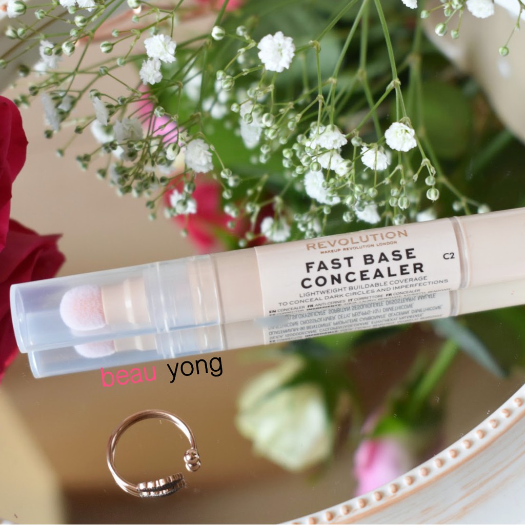 Jual MAKEUP REVOLUTION Fast Base Concealer | Shopee Indonesia