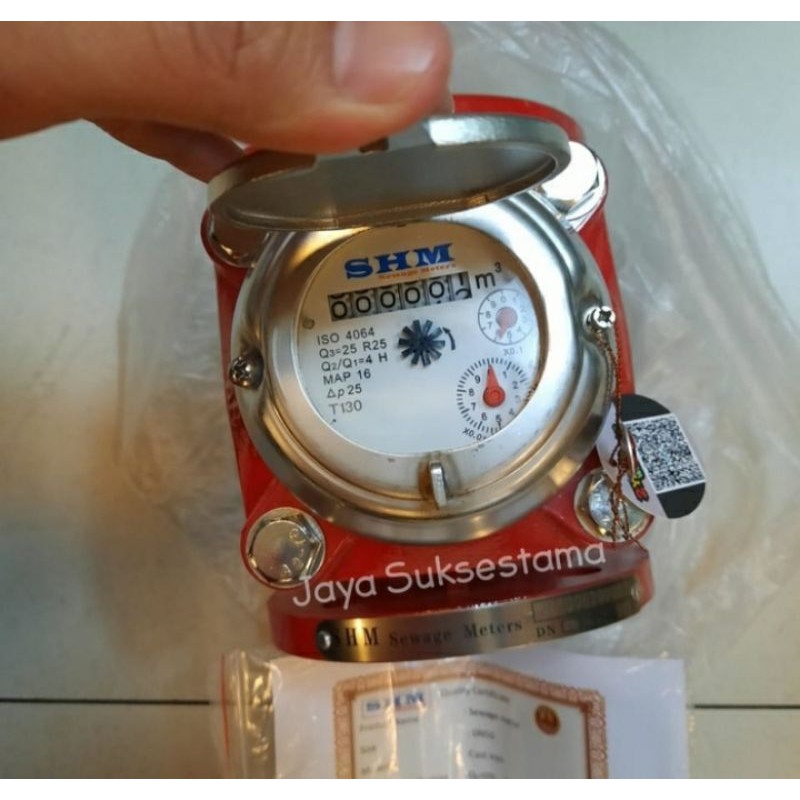 Jual Flow Meter Limbah Shm Inch Air Panas Water Meter Limbah Mm Shm Shopee Indonesia