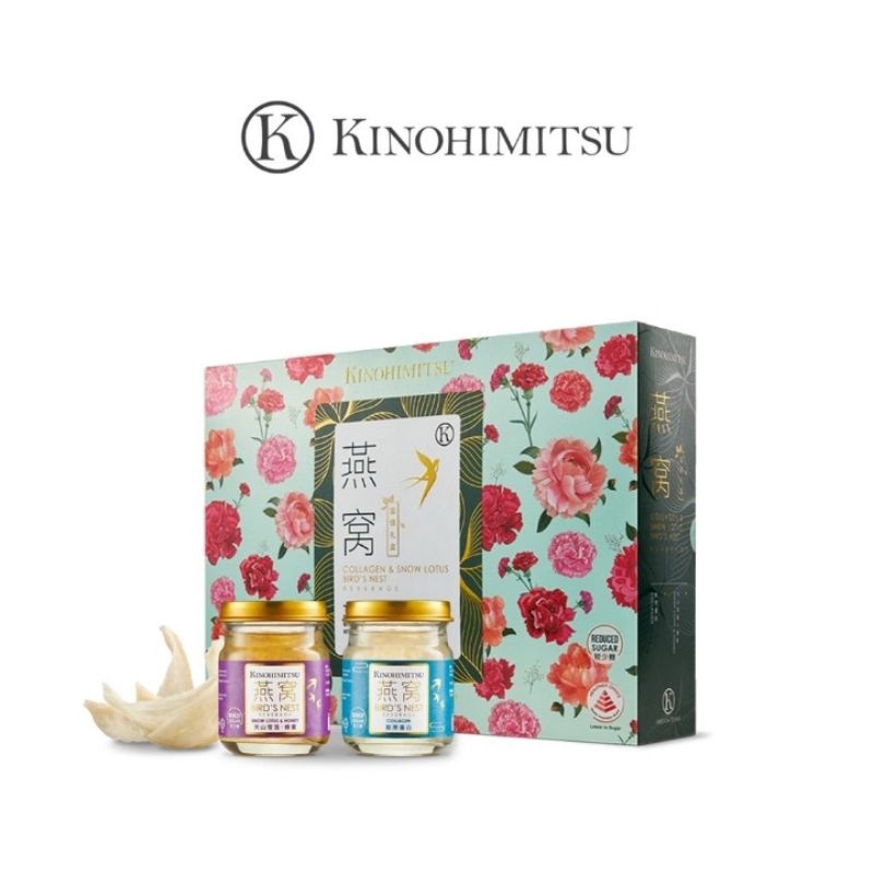 Jual Kinohimitsu Bird's Nest Gift Box Set with Collagen & Snow Lotus 8