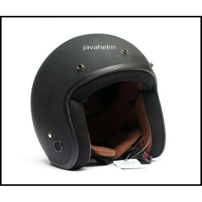 Jual Helm Classic Caferacer Retro Vespa Cb Harley Moge | Shopee Indonesia
