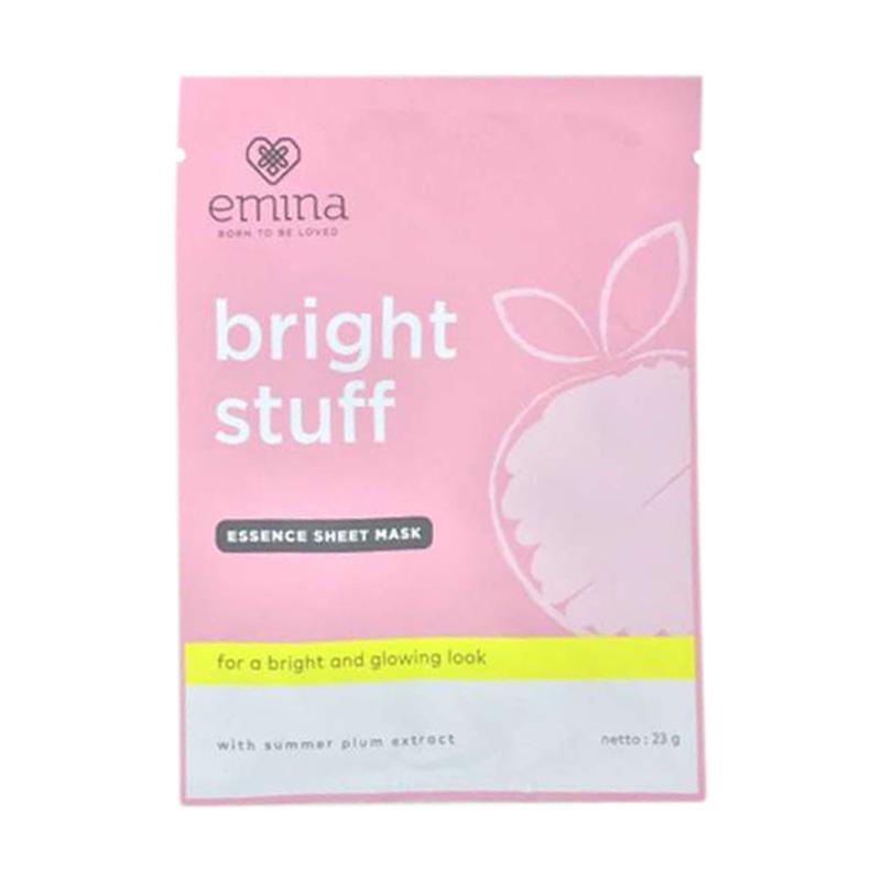 Jual Emina Bright Stuff Essence Sheet Mask Gr Shopee Indonesia