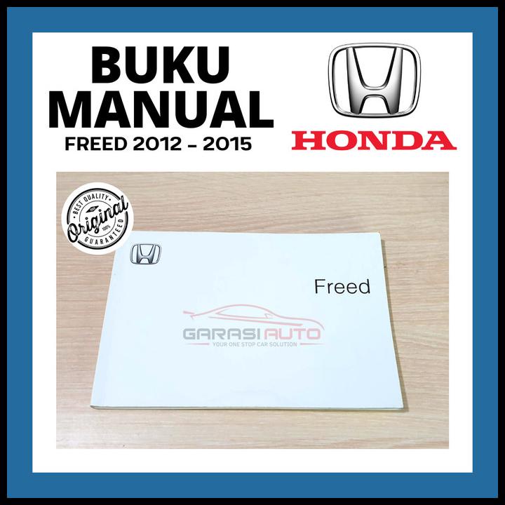 Jual Buku Panduan Pedoman Manual Book Honda Freed Sd Psd 2012 2015