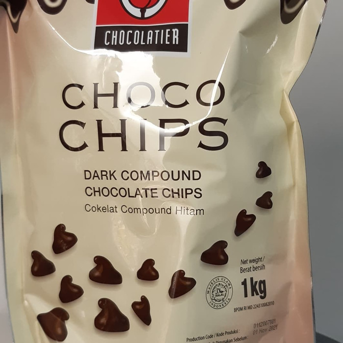 Jual Yuuk Merapat Choco Chips Tulip Premium 1Kg | Shopee Indonesia