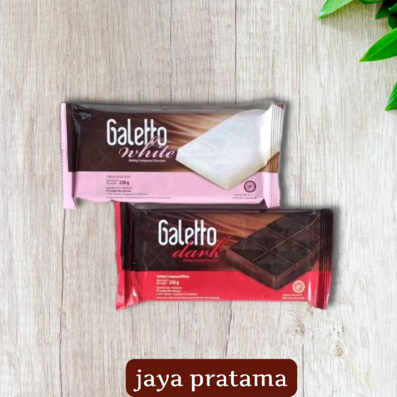 Jual Galetto coklat white coklat Galetto 250gram HALAL Ex 2024 | Shopee