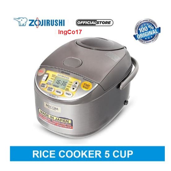 Jual Rice Cooker Zojirushi NSYSQ10 Made in Japan ( 1liter ) Shopee