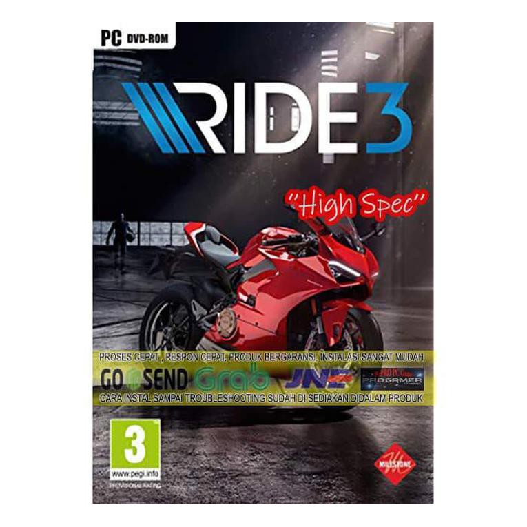 Jual RIDE 3 CD DVD GAME PC GAMING PC GAMING LAPTOP GAMES | Shopee Indonesia