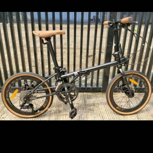 Sepeda lipat Element Nicks 20 inch chromoly 9x2 speed