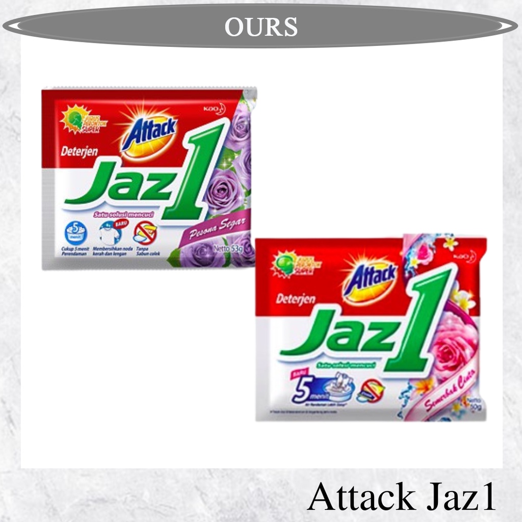 Jual Attack Jaz 1 Deterjen Gel All Refill 225gr - Pesona Segar - Kota  Surabaya - Toko Mursalim Sby