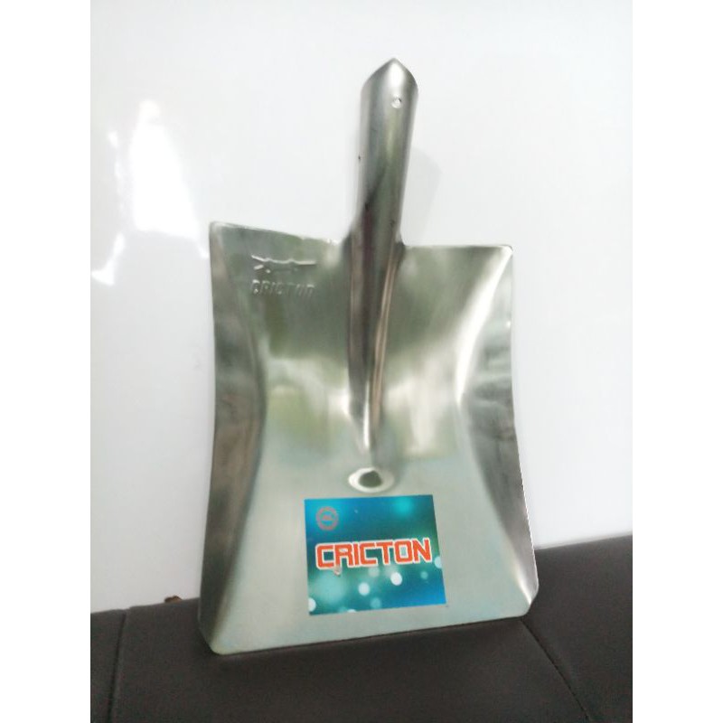 Jual Sekop Rata Stainless Tanpa gagang CRICTON / Kepala Sekop Pasir ...