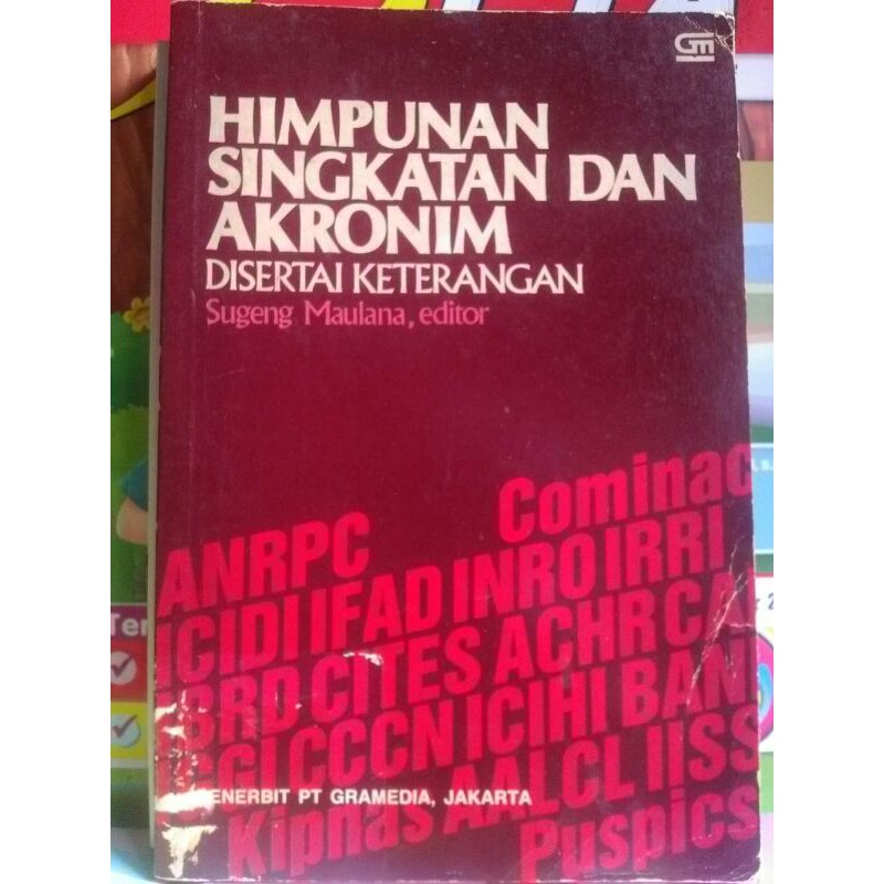 Jual BUKU HIMPUNAN SINGKATAN DAN AKRONIM | Shopee Indonesia