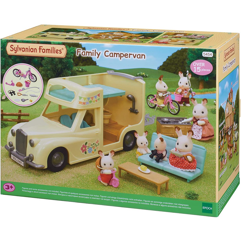 Sylvanian Families Camper Van Playset with Accessories
