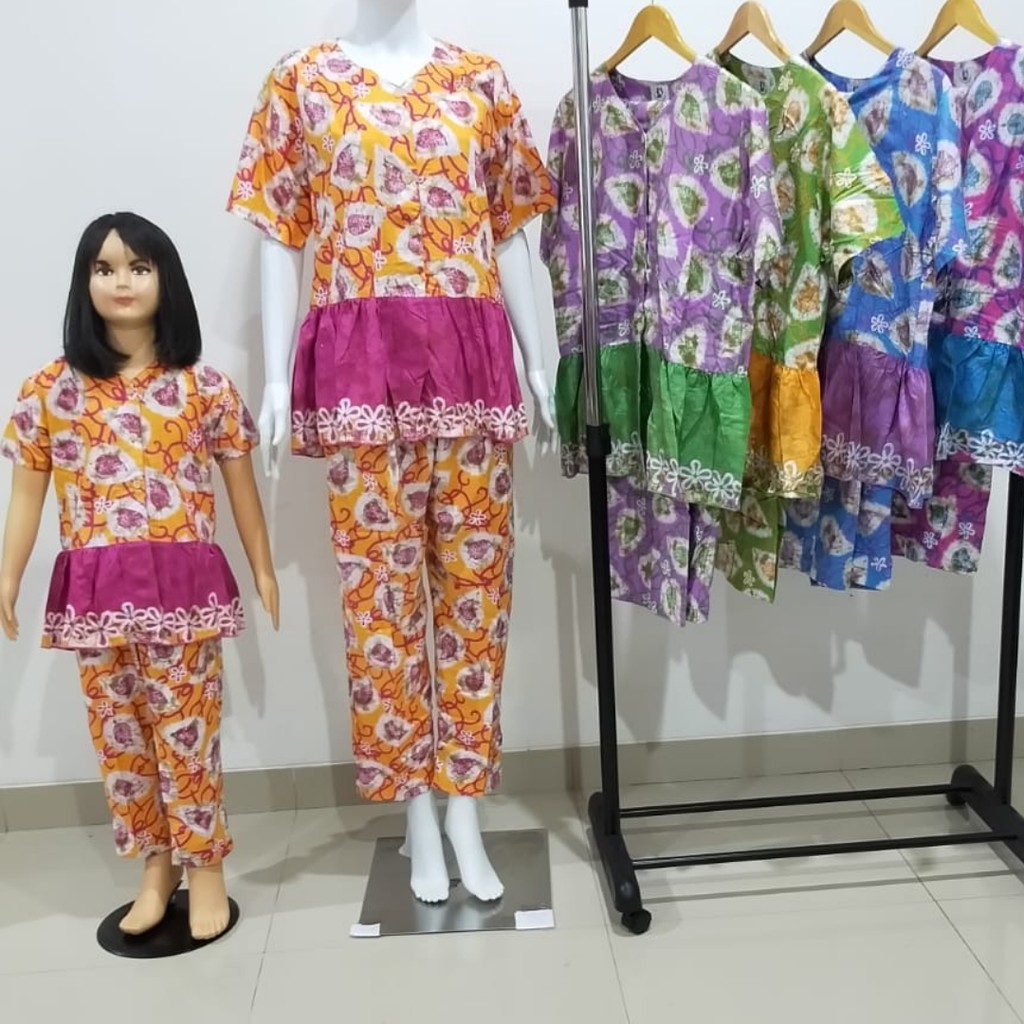 Jual JESS || BAJU TIDUR COUPLE IBU DAN ANAK LD 110 (IBU) DAN LD 74(ANAK