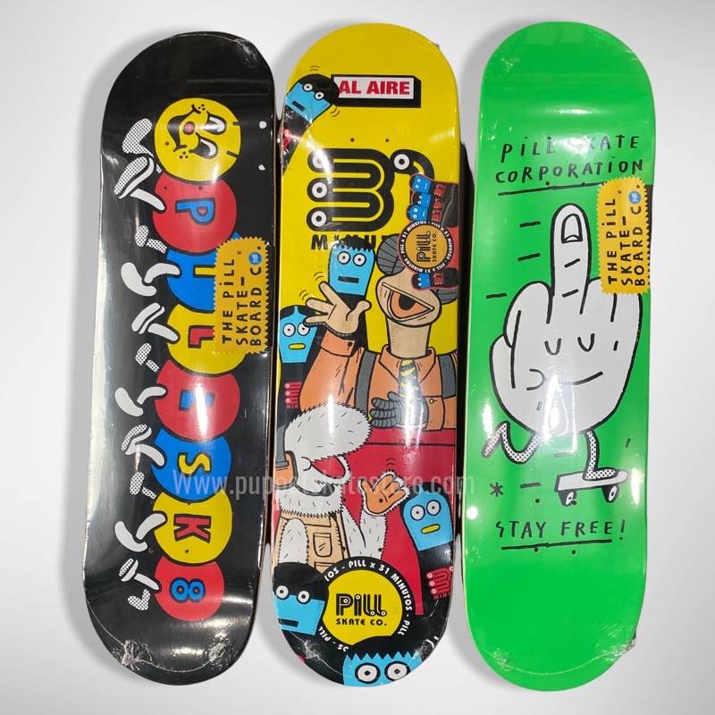Jual PILL skate co original skateboard new 2022 Shopee Indonesia