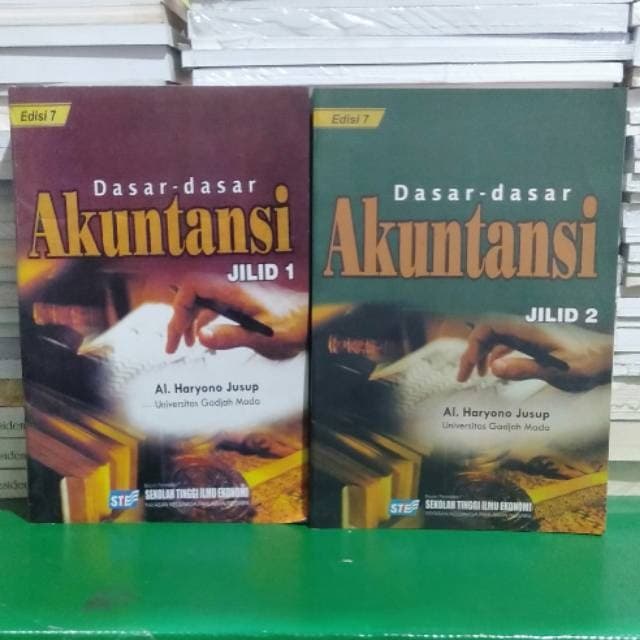 Jual Paket Buku Dasar Dasar Akuntansi Edisi Jld By Al Haryono