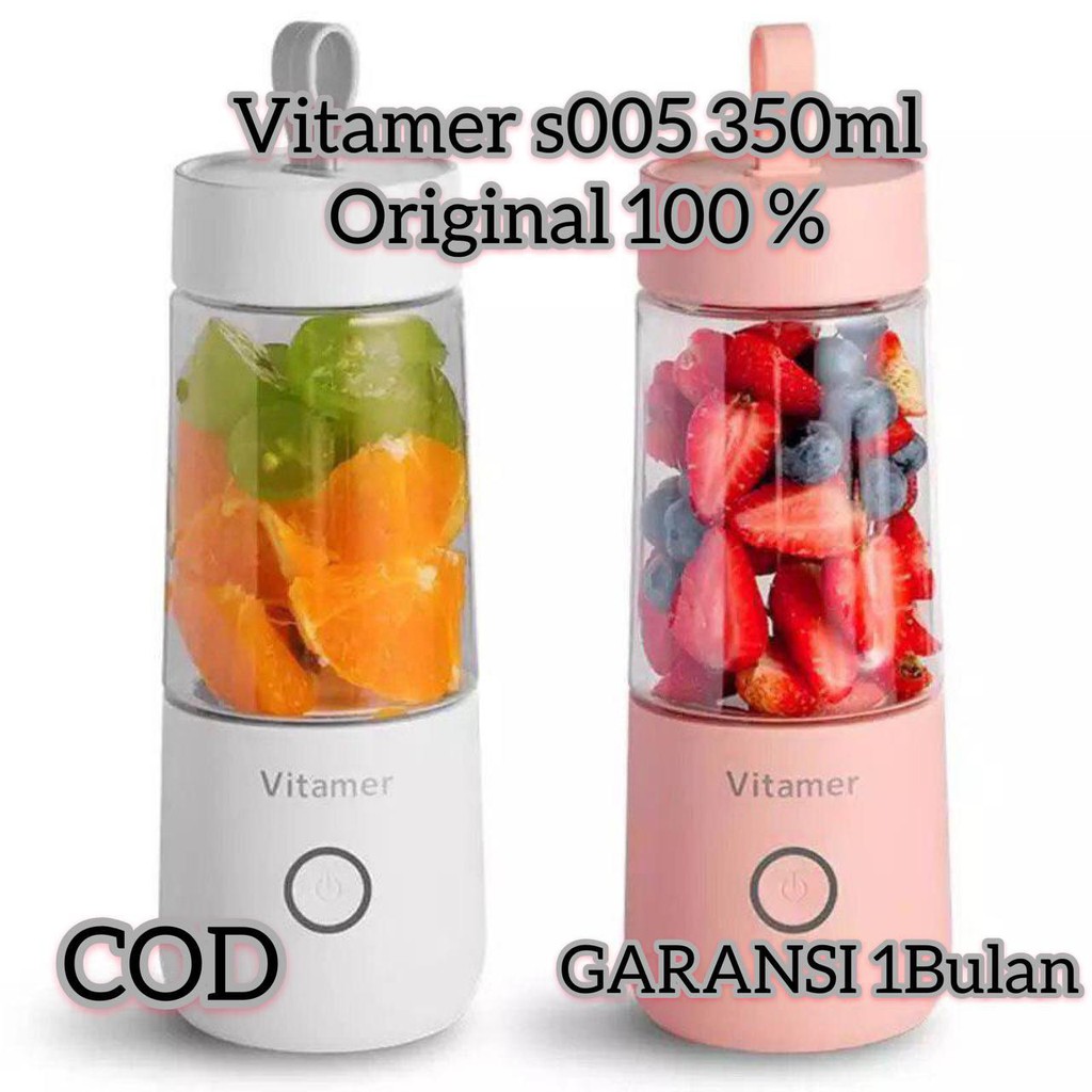 Jual Vitamer Portable Blender Mini Juicer Cup 350ml 100 Original cocok