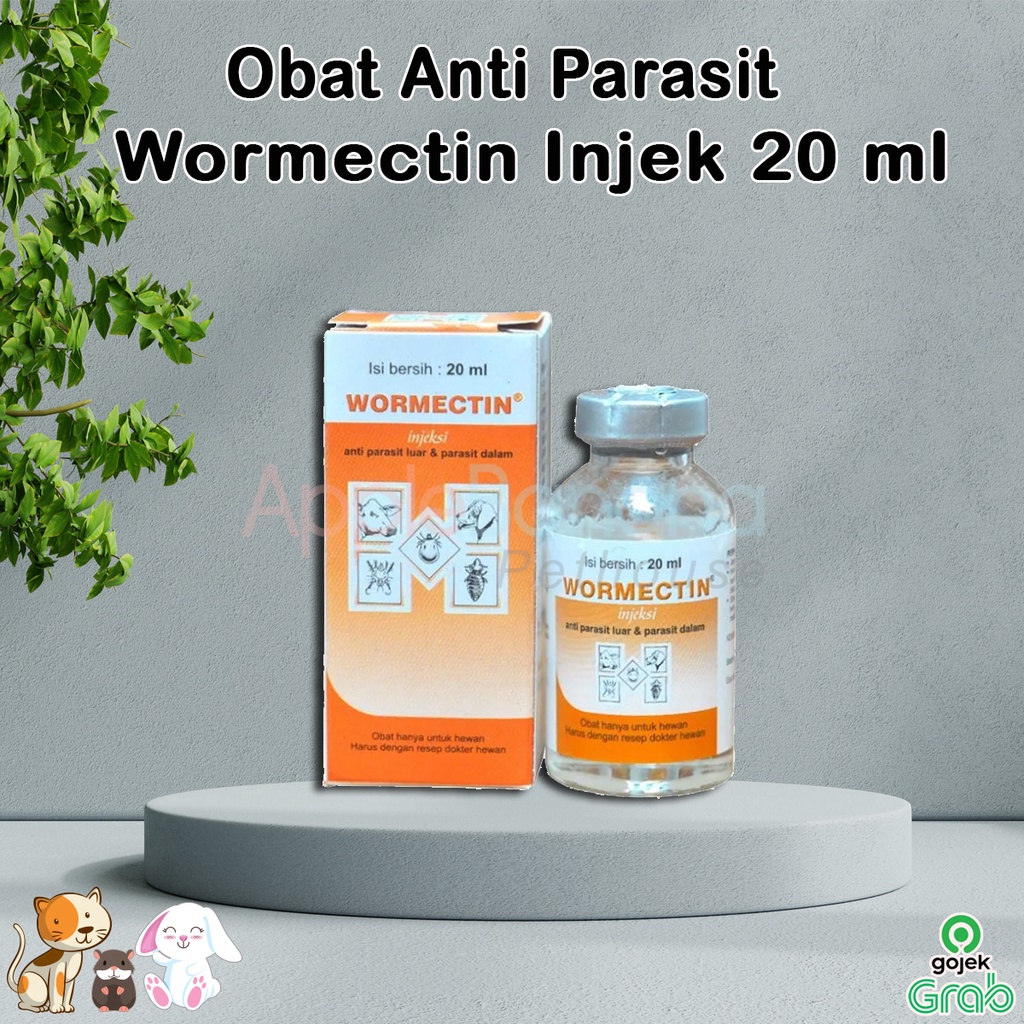 Jual Obat Scabies Kelinci Wormectin 20 Ml Obat Kutu Kucing Caplax Anjing Shopee Indonesia