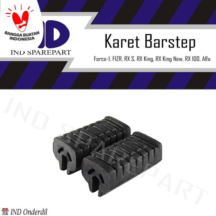 Jual Ind Onderdil Karet Barstep Footstep Bar Foot Step Depan Rx K S