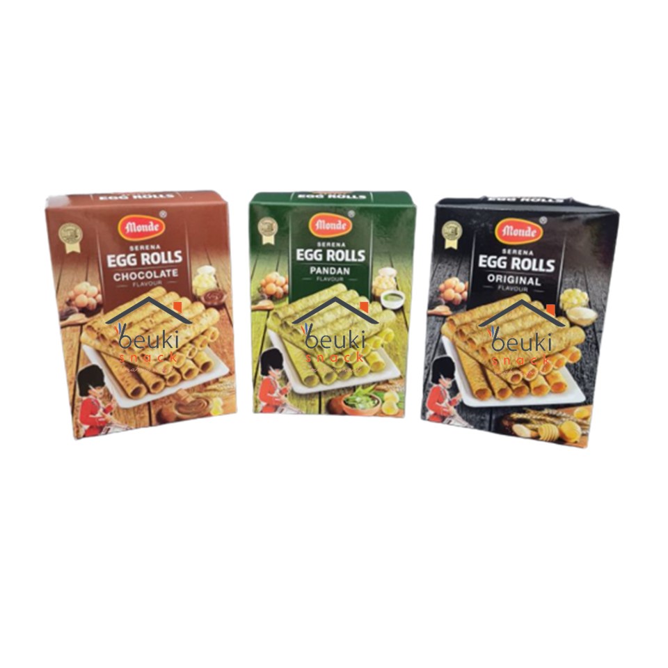 Jual VARIAN Monde Egg Roll Box Pilih Rasa Original Cokelat atau Pandan