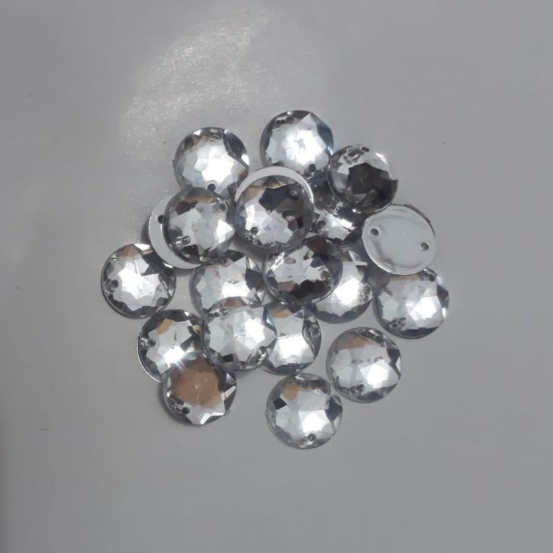 Jual Payet Kristal Jahit Diamond Bulat 12mm Grade A Taiwan 20pcs Shopee Indonesia 7858