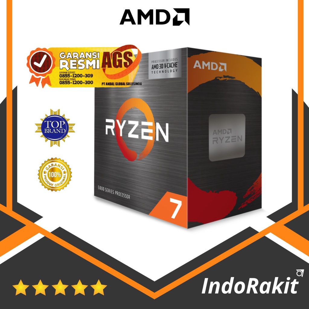 Jual AMD Ryzen 7 5800X3D Gaming Processor | Shopee Indonesia