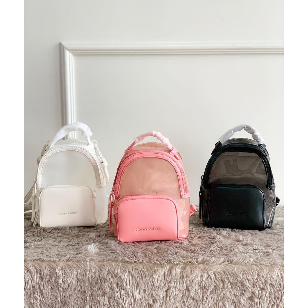 CK Mini Backpack Transparent