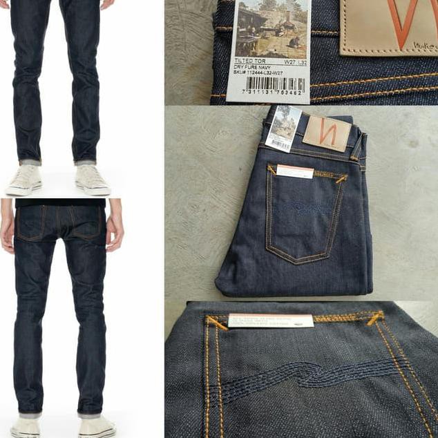 Nudie tilted tor hot sale dry pure navy