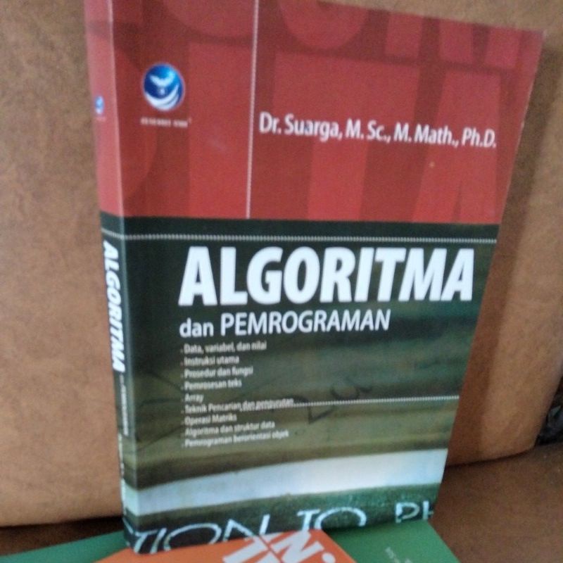 Jual Buku Algoritma Dan Pemrograman By Dr Suarga Original Shopee