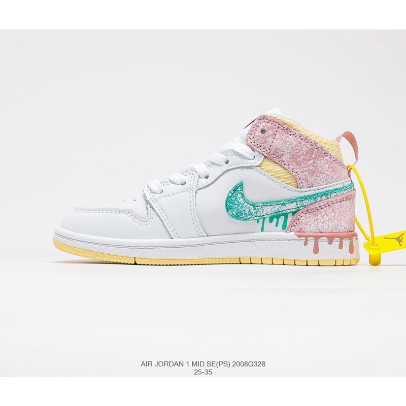 Jual Air Jordan 1 Mid Paint Drip BNIB Shopee Indonesia